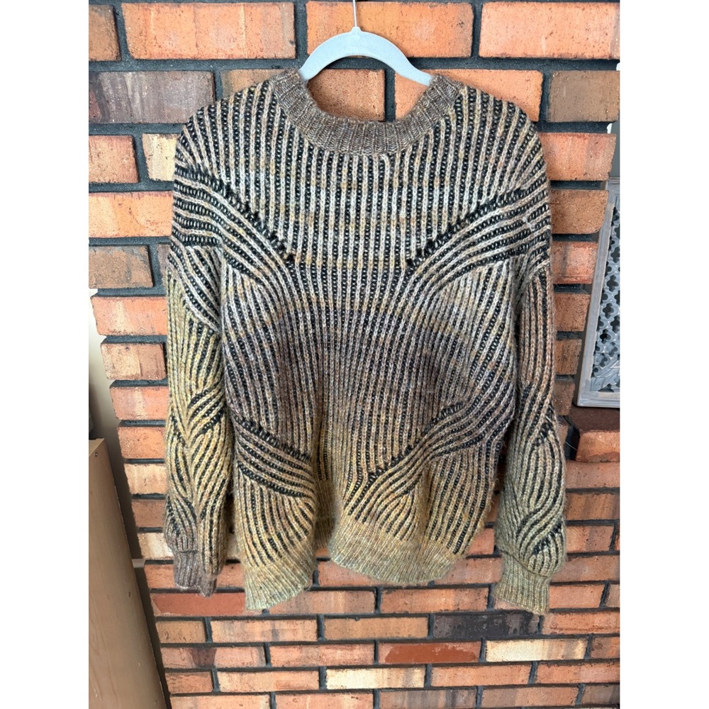 BKE Chunky Knit Wool Blend Sweater